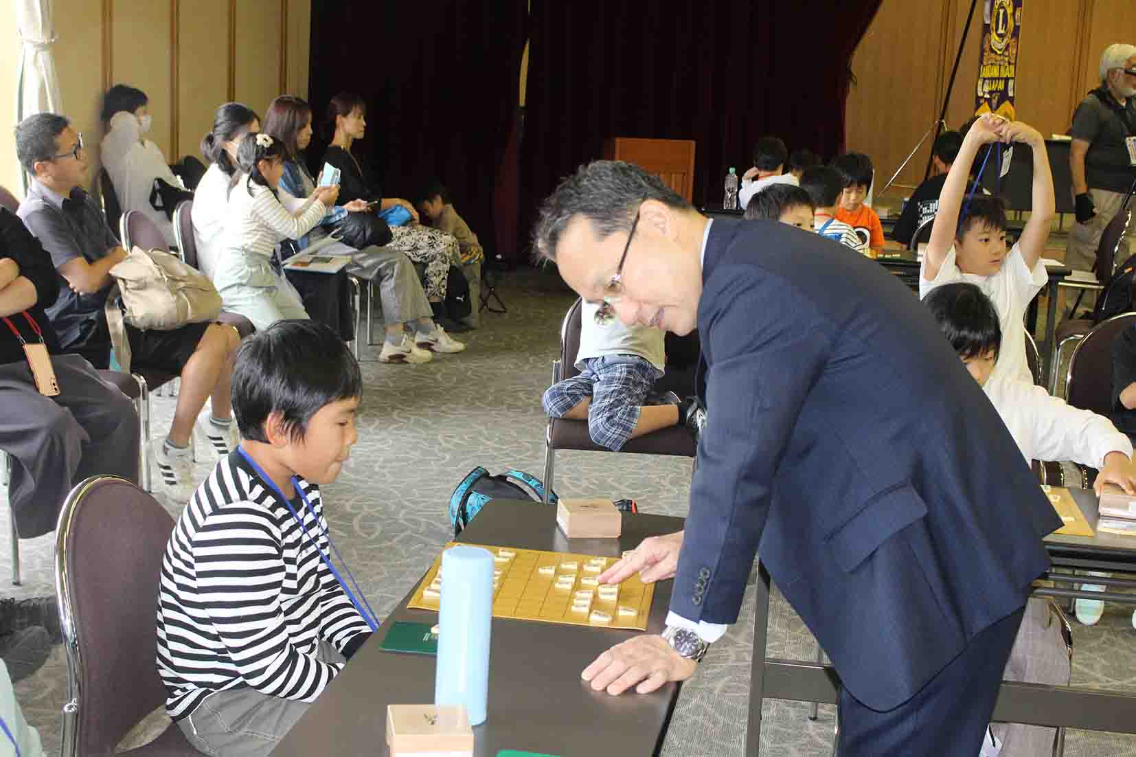 指導対局 井上九段